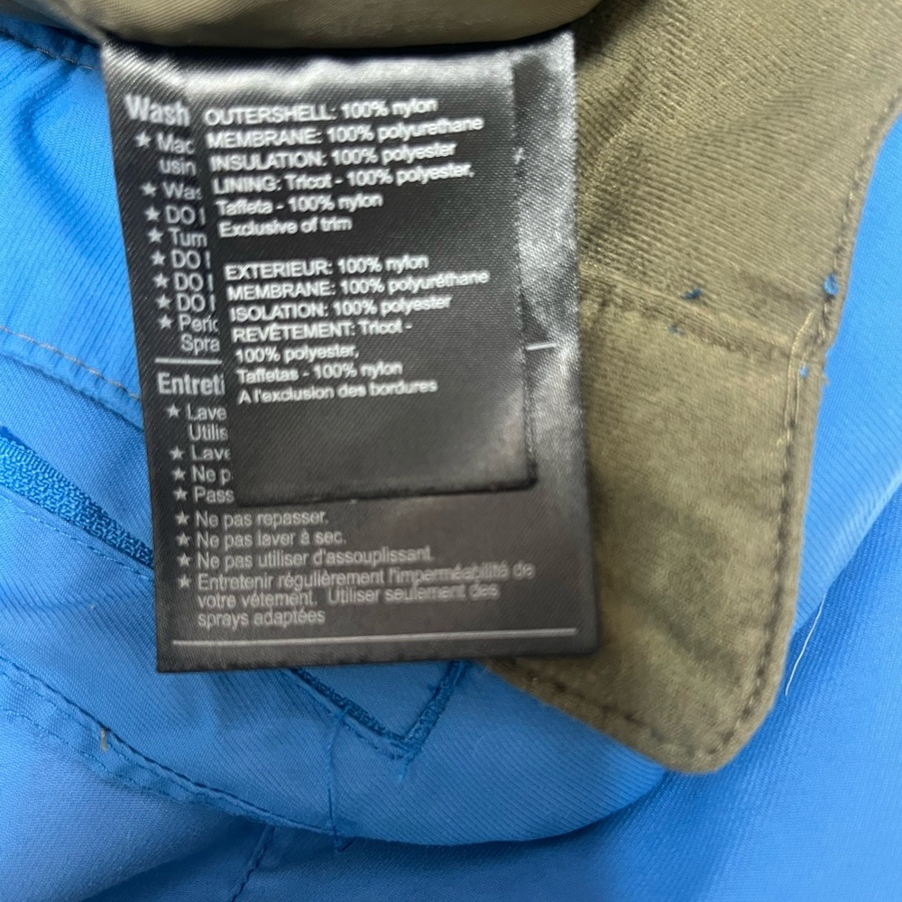 THE WHITE COLLECTION by BURTON Snowboarding Pants Blue Youth M (10/12) - Picture 6 of 9